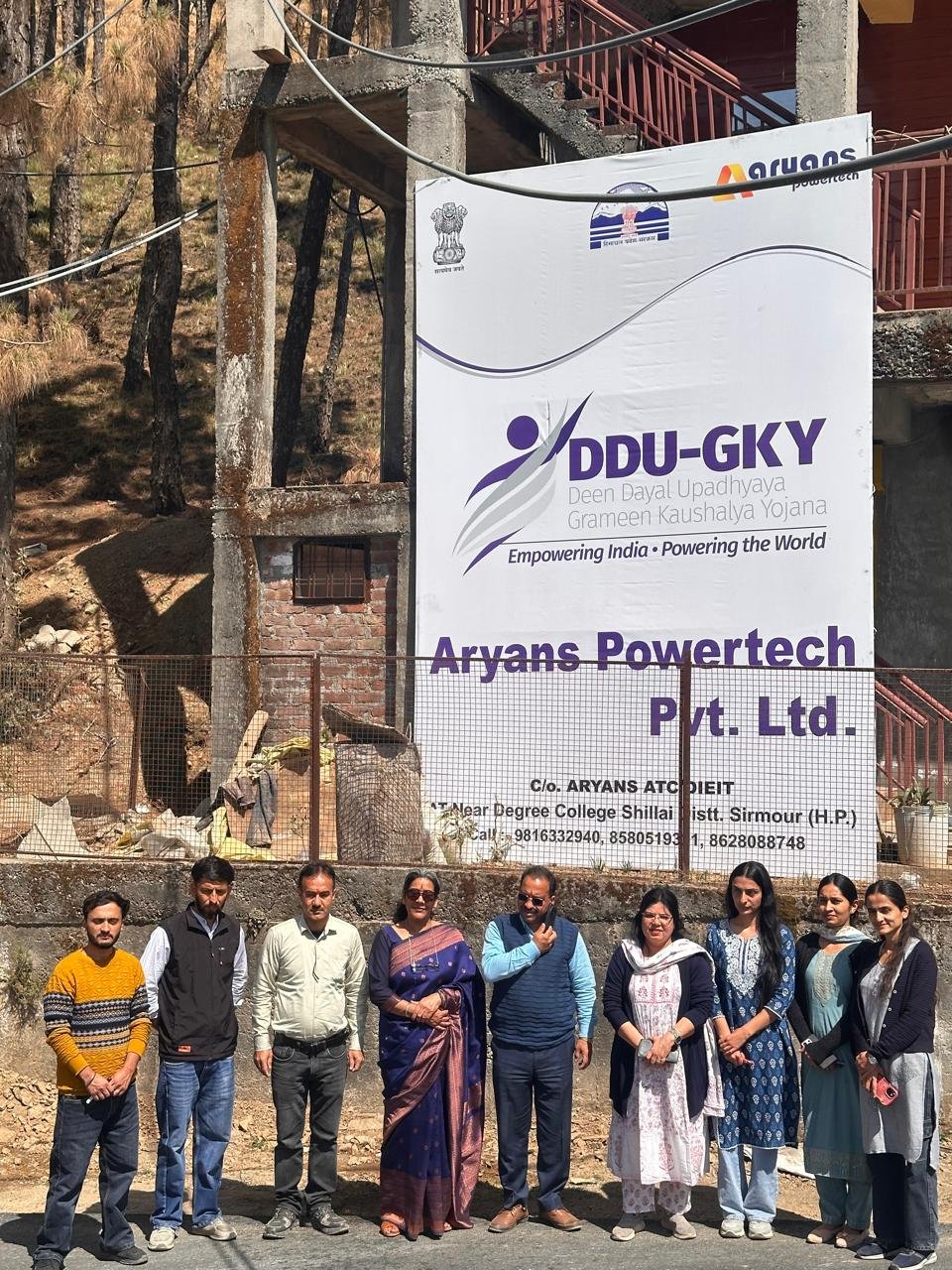 Digital learning at an Aryans Edutech centre