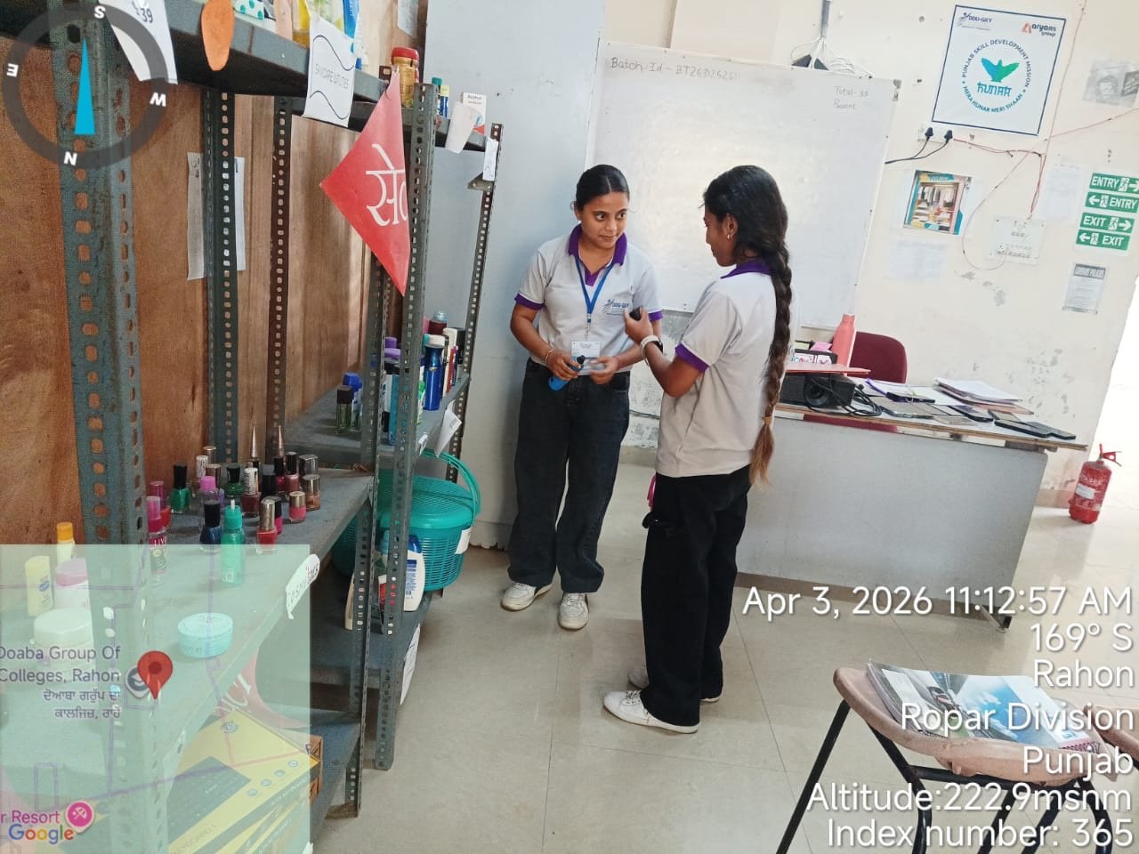In-store retail training